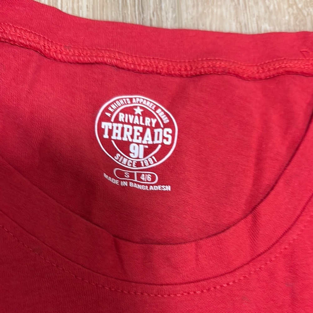 Rivalry Threads Red Tank Top - Picture 3 of 4